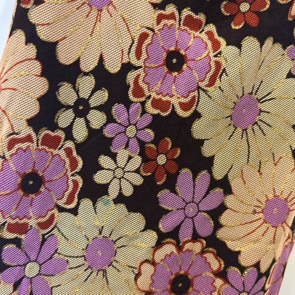 Princess Polly Brown Floral Dress Size 2 - Picture 8 of 12